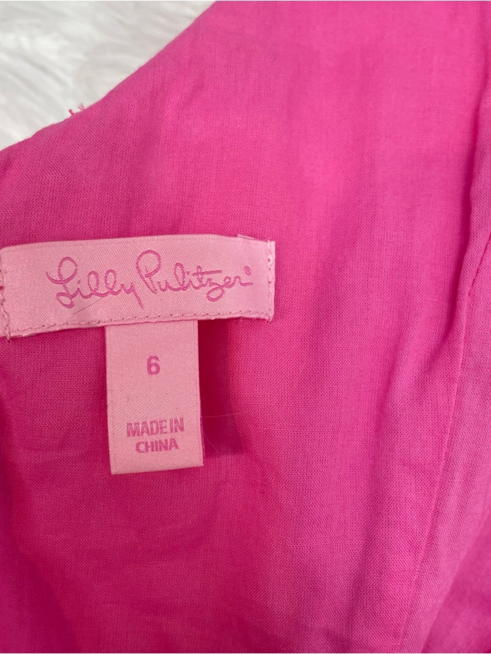 Lilly Pulitzer Pink Eyelet Midi Dress - Picture 7 of 10